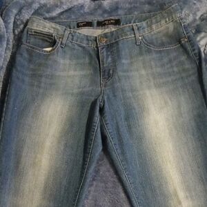 Nine West Women's Classic Blue Straight Leg Jeans